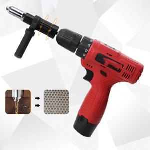 1세트 전기 리벳 슈터 어댑터 고급 하드 메탈 퀵 릴리즈 리벳팅 머신 커넥터 내구성 효율적