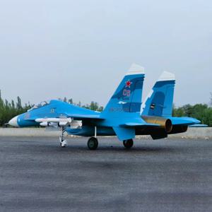 FMSRC 비행기 70mm Su-27 수호이 덕티드 팬 EDF 제트 트윈 엔진 리트랙트 포함 6S PNP 모델 취미용 비행기 항공기
