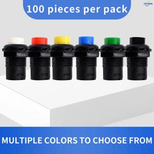 100개 박스형 셀프락/순간 푸시버튼 스위치 OFF-ON 푸시 버튼 스위치, OEM 지원, 맞춤 제작, 도매.