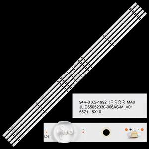 5개 LED 백라이트 스트립 10 램프 K55DLX9US LE-55Z1 ST-5540US MS-L3184 V2 SJ.CX.D 5500802 -2835KS-M JL.D 55052330 -006AS-M_V01