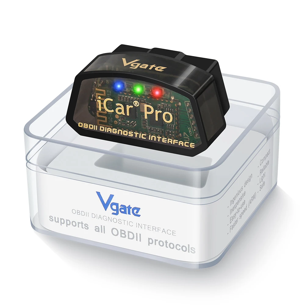 Vgate iCar Pro ELM327 V2.3 BT/WIFI 4.0 VW Obd 2 자동차 자동 진단 스캐너 스캔 도구 ODB2 용 BMW 용 Obd2 진단 도구