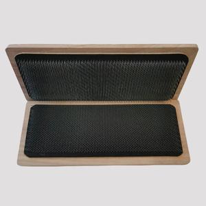 28X12CM 나무 드로잉 매트 헤어 홀더 가발 용 헤어 해클 곡선 바늘이있는 드로잉 카드 사용