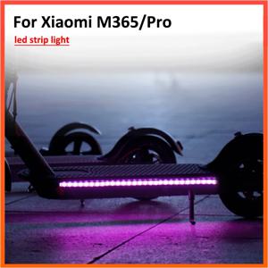 LED 스트립 라이트 손전등 RGB 바 램프 Xiaomi M365 Pro 1S 전기 스쿠터 Ninebot 스케이트 보드 롱 라이트 플래시 모델