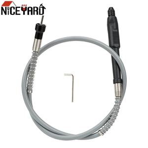 NICEYARD 핸들 그라인더 유연한 샤프트, 0.3-3.2mm 드릴 척 Dremel 3000 전기 도구 액세서리 용 소프트 플렉스 샤프트