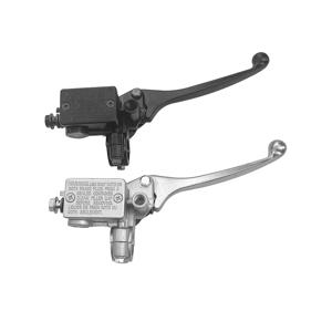 오토바이 브레이크 펌프 프론트 마스터 실린더 유압 브레이크 레버 오른쪽 (더트 피트 바이크 ATV 쿼드 모페드 스쿠터 버기 고카트용)