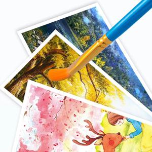 10개 페인트 브러쉬 세트 아크릴 오일 수채화 아티스트 전문가용 키트용 페인팅 아트 브러쉬