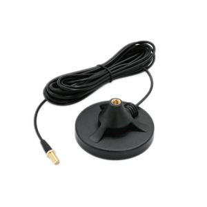 HAM 라디오 액세서리용 안테나 마그네틱 마운트 및 연장 케이블, SMA 수 베이스, SMA 암 플러그 커넥터, 3 in, 16.4ft, 7cm