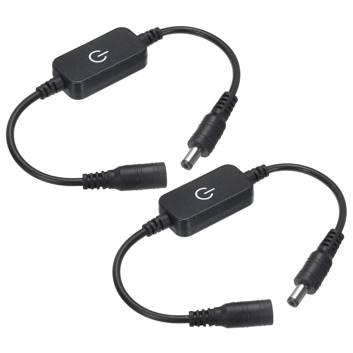 LED 스트립 스위치 터치 센서 컨트롤러 30cm DC 여성 남성 LED 스위치 커넥터 5.5*2.1MM 12V 24V 5050 3528 LED 테이프 빛