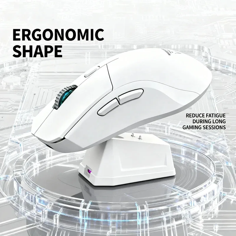 X11 무선 블루투스 듀얼 모드 마우스 마그네틱 충전 도크 터치 스크린 마그네틱 충전 도크 초경량 매크로 게이밍 마우스