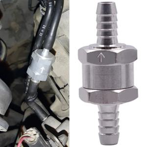 연료 비반환 체크 밸브, 알루미늄 합금 가솔린 디젤 물 연료 라인, 푸조 르노용 편도, 6mm, 8mm, 10mm, 12mm