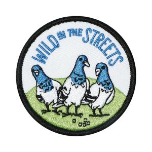 재미있는 동물 자수 패치, 다리미 온 봉제 패치, 의류 캡 재킷, DIY 선물 배지, 뜨거운 접착제, 길거리 와일드, 1PC