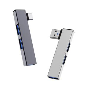 3 in 1 USB 허브 OTG USB 3.0/타입-C 3.0 - 3 USB USB 분배기 허브 속도 5.0Gbps 3포트 타입 C 허브 (PC, 노트북용)