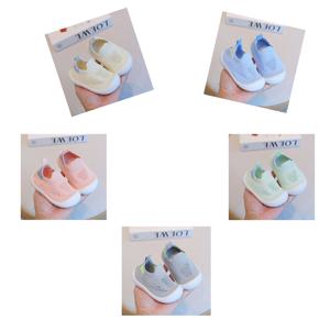 봄 여름 통기성 니트 미끄럼 방지 부드러운 단독 어린이 운동화 소년 소녀 테니스 캐주얼 신발 유아 학교 신발