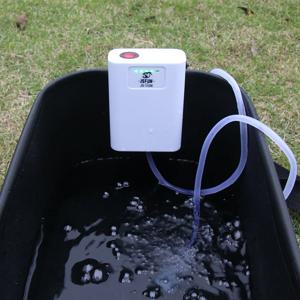 JSFUN 산소 물고기 탱크 펌프 USB 충전식 공기 버블 러 통풍기 야외 낚시를위한 매우 조용한 산소 펌프 휴대용