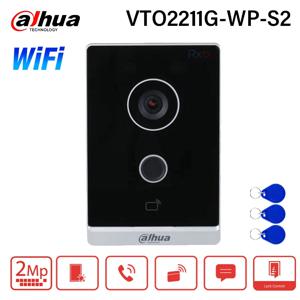 Dahua VTO2211G-WP-S2 2MP WiFi 비디오 인터콤 HD 나이트 비전 PoE 초인종 전체 디지털 빌라 도어 스테이션 IC 카드/APP/VTH 잠금 해제