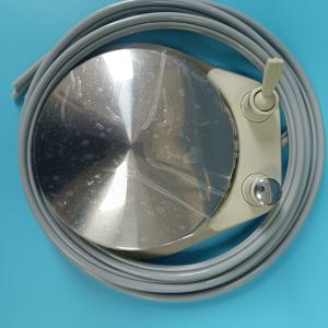 치과 유닛/의자 풋 컨트롤, 터빈 구강 밸브 제어 라운드 풋 컨트롤 페달 스위치, 4 홀 기존 디자인 부품