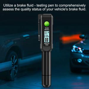 디지털 브레이크 유체 테스터 DOT3 DOT4 DOT5.1 자동 자동차 오일 테스터 수분 함량 감지기 고정밀 브레이크 오일 테스터