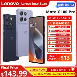 모토로라 모토 G100 프로 스마트폰 6.7인치 1.5K pOLED 120Hz 디스플레이 디멘시티 7300 글로벌 롬 6720mAh 50MP AI 카메라 휴대폰