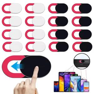노트북 카메라 프라이버시 커버 웹캠 커버 셔터 접착식 슬라이더 아이패드 태블릿 웹 PC 카메라 모바일 폰 렌즈 프라이버시 스티커