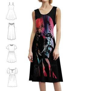 Carl Gustav Jung 여성용 우아한 파티 드레스 A라인 드레스(짧은/긴/소매 없는 옵션 포함) Carl Gustav Jung Jungian