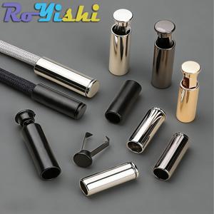 10-100 세트 원통형 분리형 코드 잠금 장치 뚜껑 포함 의류 스포츠웨어 로프 액세서리 부품