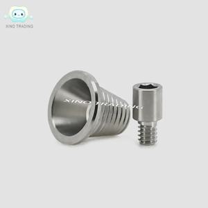 6세트 아딘 멀티 유닛 티타늄 베이스 치과 임플란트 어버트먼트, 크라운과 호환, 풀 아치, 고정밀 보철용