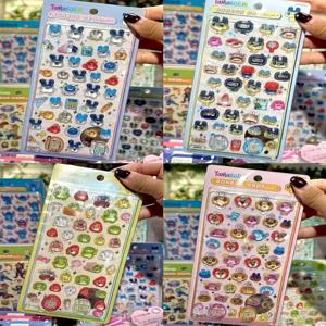 보봉 드롭실 큐트 타마고치 스티커 3D DIY 폰케이스 스크랩북 노트북 데칼 보봉 드롭실 스티커 스크랩북 파티 선물