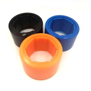 블랙 오렌지 70mm 90mm 전기 스케이트 보드 허브 모터 PU 타이어 스킨 별도로 탈착식 교체 스케이트 보드 액세서리