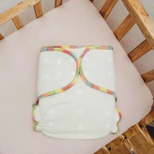 EezKoala 친환경 OS 하이브리드 장착 천 기저귀 재사용 가능한 야간 AIO&AI2 아기 기저귀 세탁 가능한 대마 면 천 기저귀