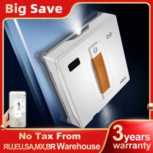 로봇 창 클리너 ABIR WD8, 듀얼 워터 스프레이, 스마트 메모리, 고 진공 청소기 흡입, 레이저 센서, 홈 벽 유리 청소 로봇, 앱 제어