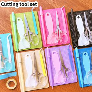 커터 유틸리티 조각 칼 diy 액세서리 용 가위 커팅 보드 공예 용 커팅 매트 학생용 커팅베이스