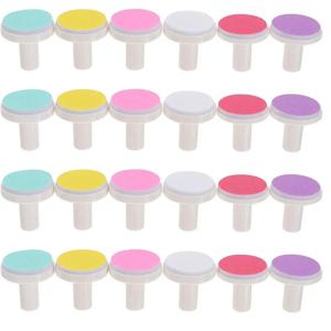 20Pcs 아기 손톱 파일 패드 전기 손톱 트리머 교체 패드 아이 신생아 유아 유아를위한 아기 손톱 그라인딩 헤드