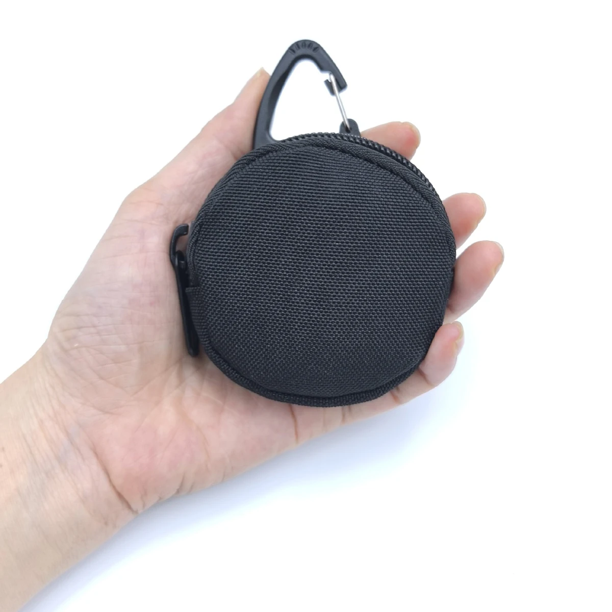 스포츠 및 아웃도어 전술 이어폰 케이스, 걸이용 가방, 열쇠 케이스, 둥근 미니 동전 지갑, 심플하고 세련된 수납