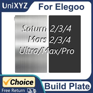 Elegoo Saturn 4 3 2 8K 12K Ultra Mars 2 3 4 9K 4K Pro Max Ultra DLP MSLA 빌드 플레이트 용 수지 3D 프린터 플렉스 빌딩 플레이트