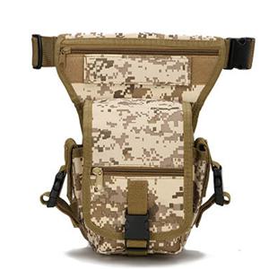 야외 다기능 다리 가방, 훈련 다리 가방, 훈련 허리 가방, 군사 선풍기 사이클링 다리 걸이 가방, 방수 위장 B