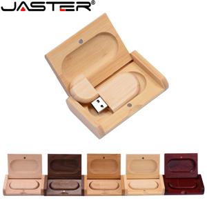 JASTER USB 플래시 드라이브 2.0 대나무/목재 128GB 64GB 펜 드라이브 32GB 16GB 8GB 4GB 128M 메모리 스틱 펜드라이브 사진 메모리 선물