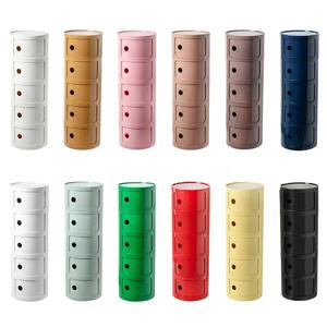 크리 에이 티브 침대 옆 테이블 현대 간단한 침실 보관 캐비닛 다층 간단한 플라스틱 사이드 캐비닛 기능 인터넷 연예인 협탁