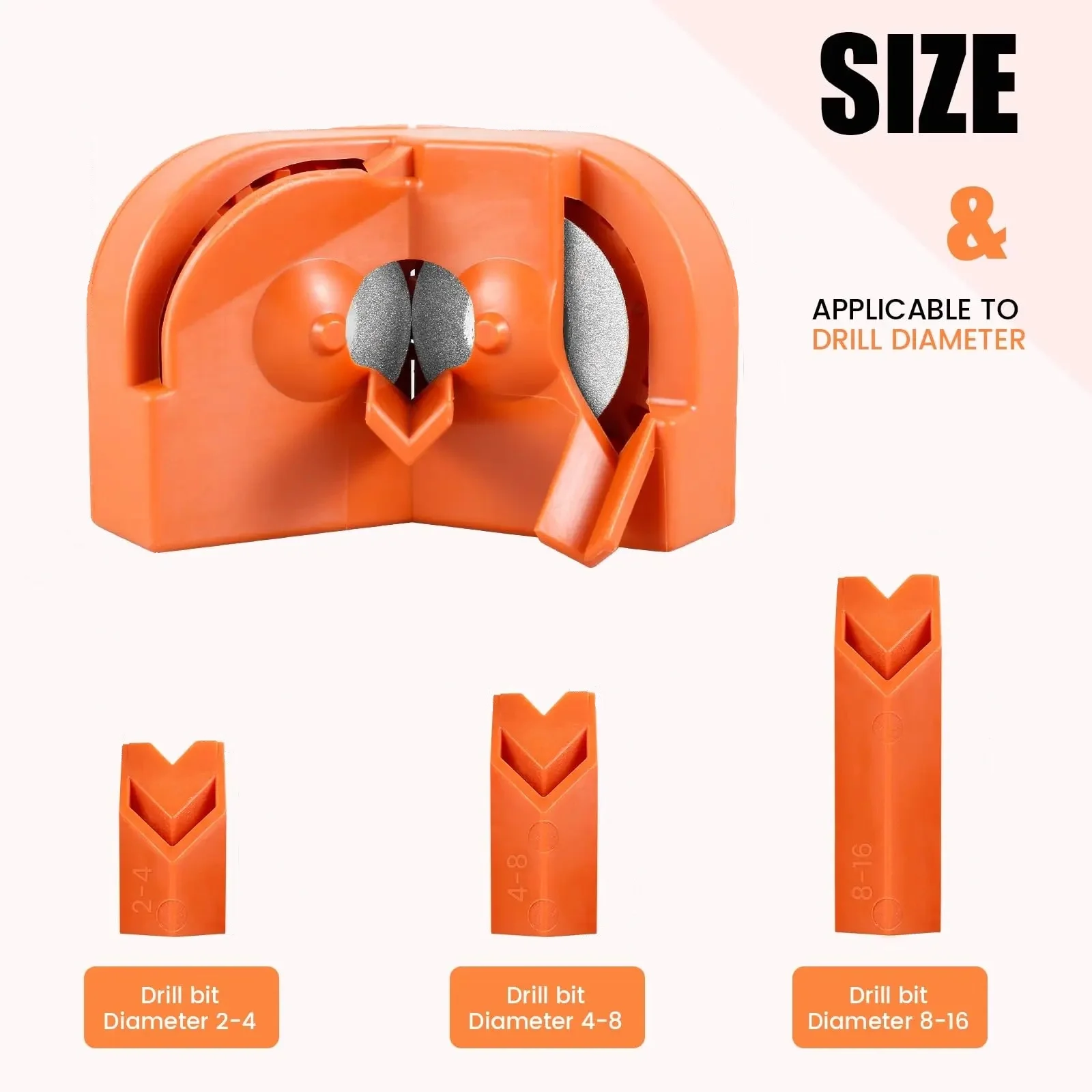 다목적 드릴 비트 연마기, 전동 임팩트 드릴 칼 연마기, 일회용 양면 연마기