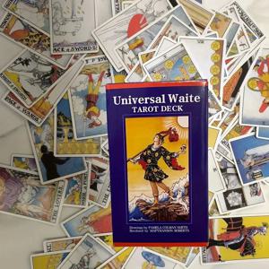 78 카드 클래식 타로 카드 세트 카드 놀이 파티 보드 게임 운명 카드 운세 게임 초보자에게 이상적