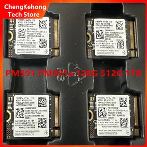Samsung SSD PM991 128G PM991a 512G 1T M.2 NVMe 2230 솔리드 스테이트 드라이브 PCIe3.0 Microsoft Surface Pro X 노트북 3 용 원본