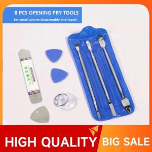 8 In 1 휴대 전화 수리 금속 Spudger Prying 도구 키트 iPhone 용 수리 열기 삼성 스마트 폰 노트북 태블릿 핸드 툴