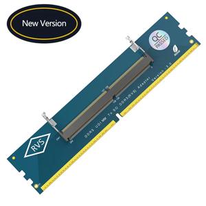 메모리 테스터 변환기 SO DDR5-DDR5 U-DIMM 노트북 DDR5 메모리 SO-DIMM-PC 데스크탑 DIMM 라이저 카드 확장 어댑터(PC용)