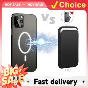 iPhone 15 Pro Max용 가죽 지갑 케이스 Magsafe 지갑 가죽 iPhone 14 13 12 MagSafe 자석이 있는 카드 홀더와 호환 가능