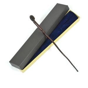 상자가 있는 어린이를 위한 금속 코어 마법의 지팡이 코스프레