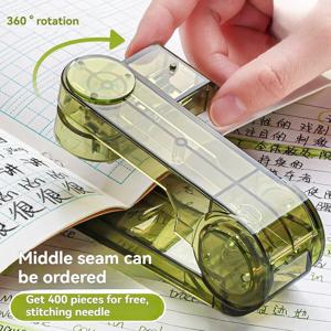 사무실 사용 문구용 학생 바인딩 기계용 회전식 스테이플러 스테이플러