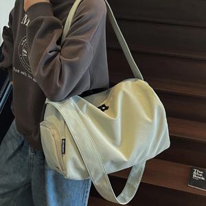 여성용 스포츠 피트니스 가방, 습식 및 건식 분리 수영 가방, 대용량 가방 단거리 여행 가방, 여행 수하물 보관 가방, 신발 수납 공간 포함, 요가 가방, 작업 가방