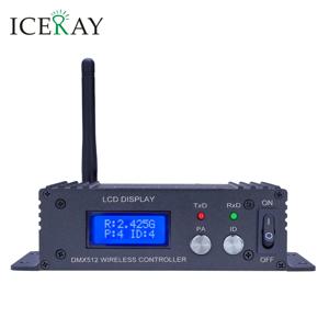무선 컨트롤러 DMX512 ISM XLR 수신기 송신기 디스코 DJ 파티 바 무대 PAR 이동 헤드 레이저 빛