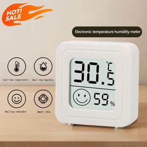 2026년 신제품 1/4개 미니 LCD 디지털 온습도계 실내 온도 습도 측정기 센서 게이지 기상 관측소 세트
