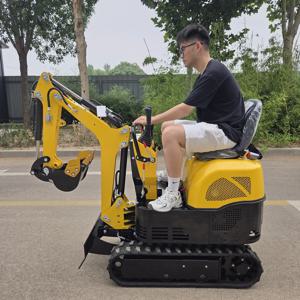 고품질 소형 유압 크롤러 굴삭기 판매 0.8톤 과수원 농장 트렌처 맞춤형 1000kg 미니 크롤러 굴삭기