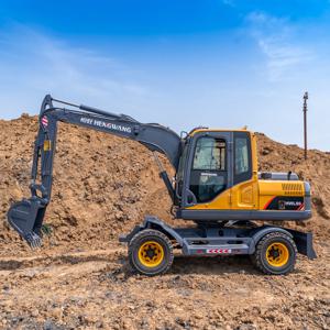 AC 캐빈 미니 크롤러 굴삭기 디젤 트랙터 2.5톤 유압식 소형 굴삭기 2톤 미니 굴삭기 건설기계